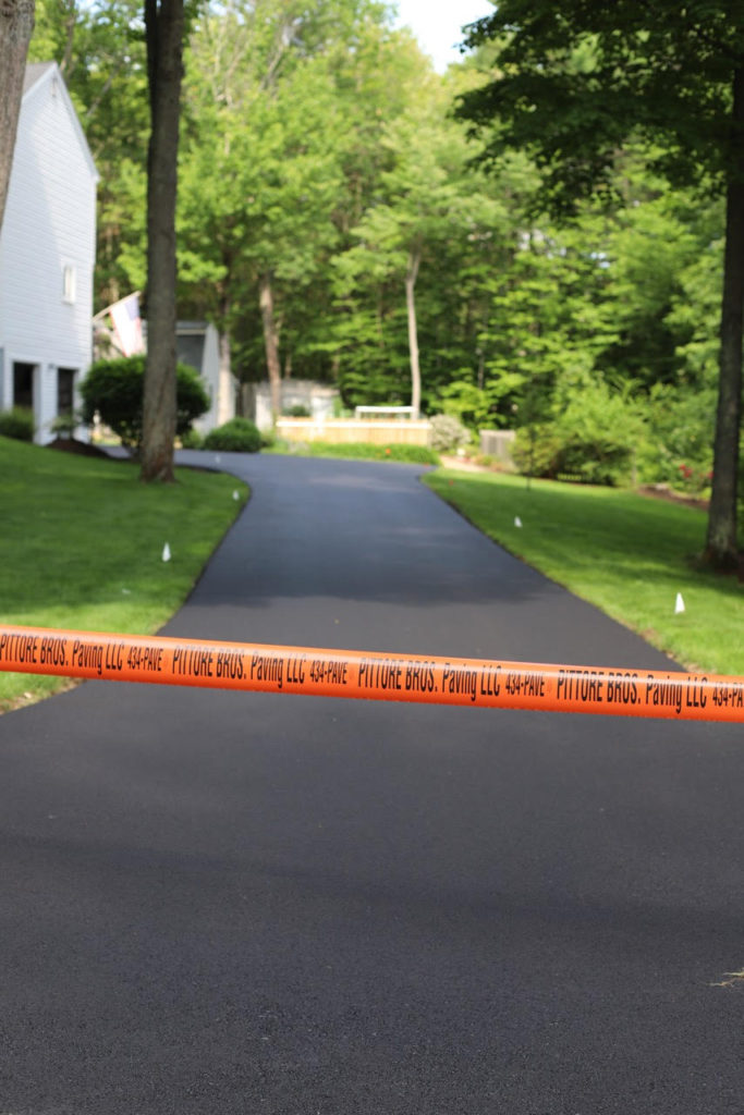 Driveway paved by Pittore Brothers Paving