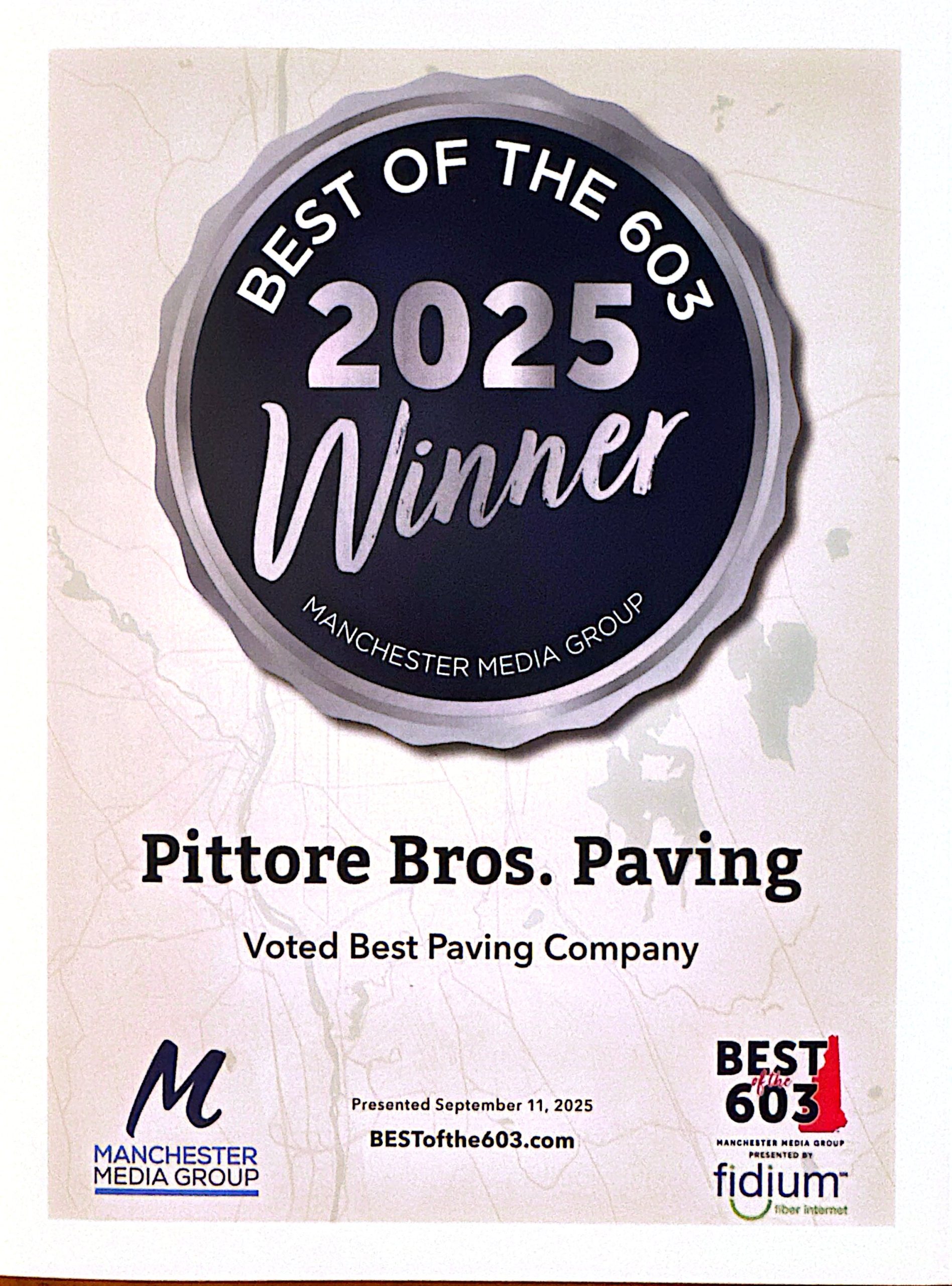 beat paving company 2025